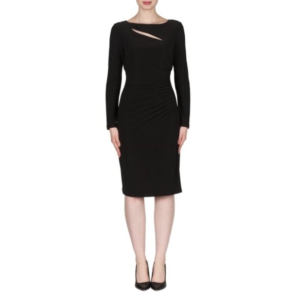 Joseph Ribkoff Black Dress NWT - Picture 1 of 7